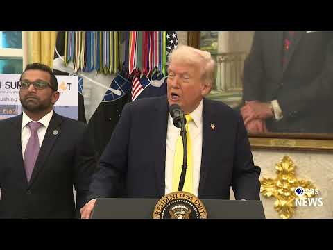 WATCH: Trump says Venezuelan boat strikes are ‘saving tremendous amounts of lives’