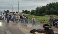 Los Olivos pide obra para desagotar el barrio: el delegado prometió solución en 45 días