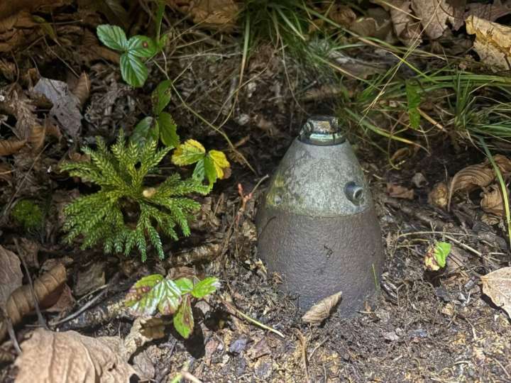 Unexploded Ordnance found in West Virginia