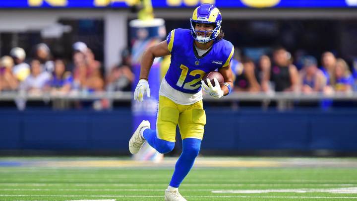 Rams’ Puka Nacua limps to locker room with injury during Ravens game