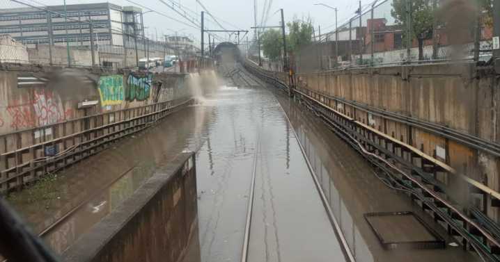 Lluvias en CDMX: cierran estaciones de la Línea A del metro; ¿qué otras líneas presentan problemas?