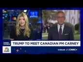 President Trump set to meet Canadian Prime Minister Carney today