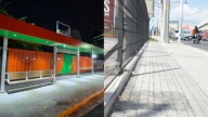 Monterrey retira parabuses instalados por el gobierno estatal