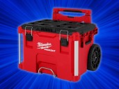 Walmart has slashed a rare $56 off this Milwaukee PACKOUT rolling tool box