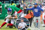 Giants are in the Jaxson Dart danger zone after loss to Eagles