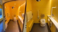 Japan Train’s Automatic Toilet Doors And Air Dryers Are Spot On, Desis Say ‘Yaha Toh Gate Bars Bhi...’