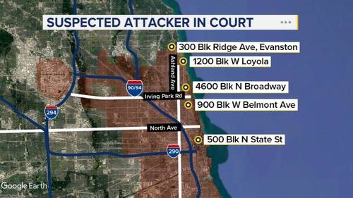 Blue Island man Derek Rucker accused of battering several women, police officer in Chicago, Evanston: CPD