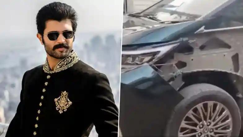 South Vijay Deverakonda’s Car Meets With Minor Accident in Telangana’s Jogulamba Gadwal District