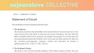 Progressive Church Releases Statement Of Doubt