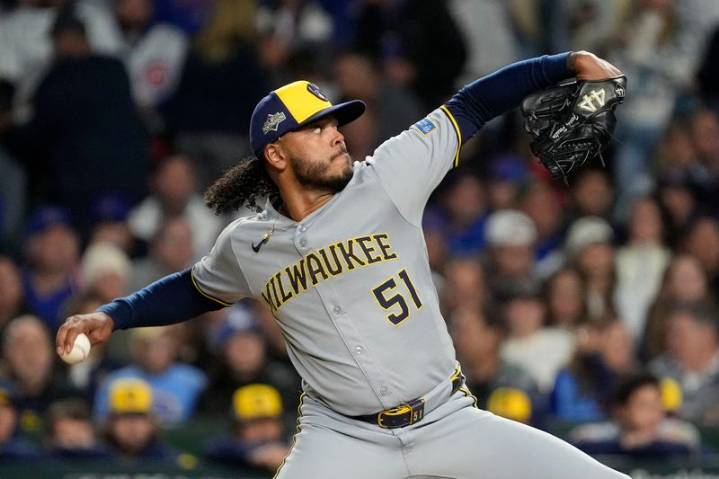 Brewers confident Freddy Peralta will deliver in Game 2 vs. Dodgers