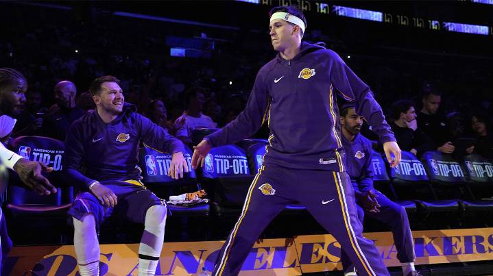 Lakers star Austin Reaves’ Luka Doncic joke nearly backfires amid 51