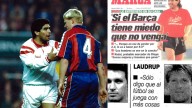 El día que Maradona jugó contra su exequipo un partido de "muchos huevos"