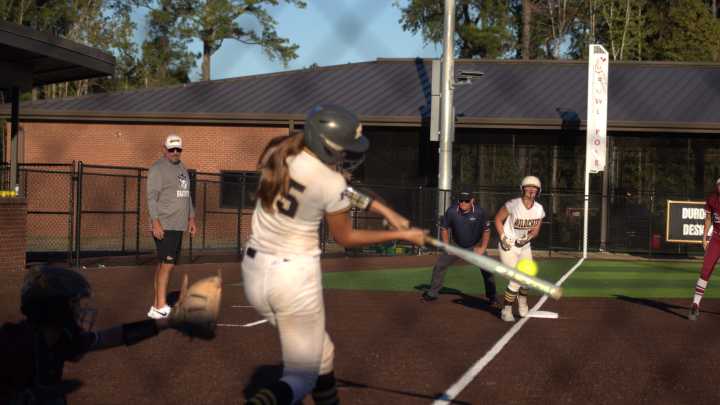Richmond Hill softball team overcomes shaky start to win playoff opener