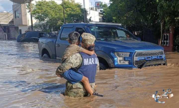 Dejan lluvias 42 muertos y 27 desaparecidos en 4 estados