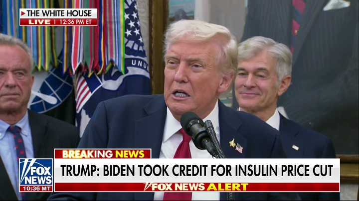 Trump Tries To Take Credit For Biden's $35 Insulin Cap