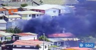 Al menos una vivienda afectada por el fuego deja incendio en Cerro Rodelillo de Valparaíso