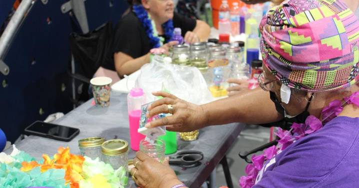 Seniors Hula into fun, resources at El Centro's Luau