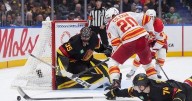 Chytil scores two, Vancouver Canucks dump Calgary Flames 5