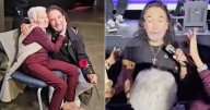 Abuelita cubana de 91 años conoce a Marco Antonio Solís en concierto