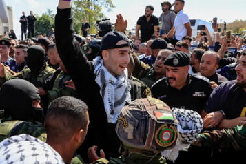 Celebran palestinos liberación de presos y detenidos por Israel