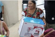 Alistan entregas de máquinas de coser como parte del programa FORO en Cancún