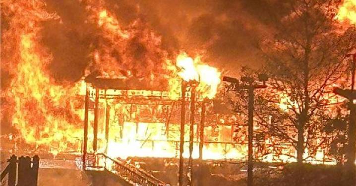 Evacuation order in effect for part of Nederland due to fire at Caribou Village Shopping Center