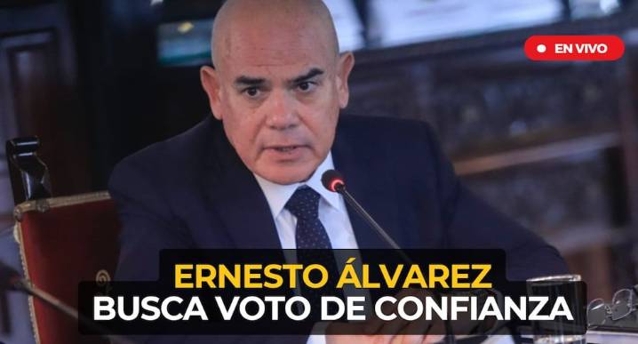 EN VIVO | Gabinete de Ernesto Álvarez se presenta ante el Congreso para pedir el voto de confianza