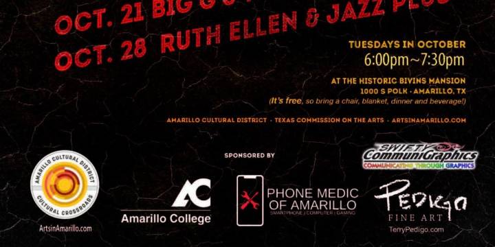 Center City of Amarillo’s 13th Annual Jazztober starts today