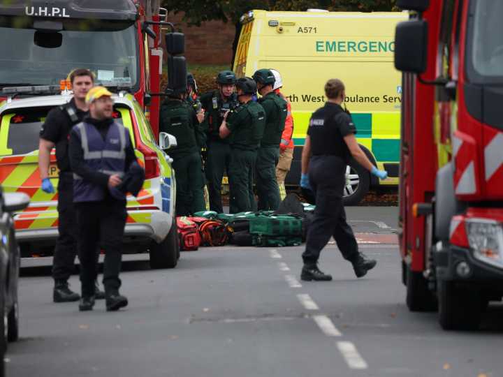UK police shoot man suspected of car ramming, stabbing near synagogue