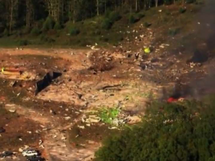 Estalló una fábrica de explosivos en Estados Unidos: hay 19 desaparecidos