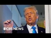 Trump acknowledges he's "not allowed" to run for third presidential term