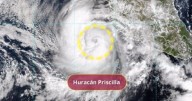 Huracán “Priscilla” avanza lento sobre el Pacífico: SMN; prevé lluvias en 6 estados
