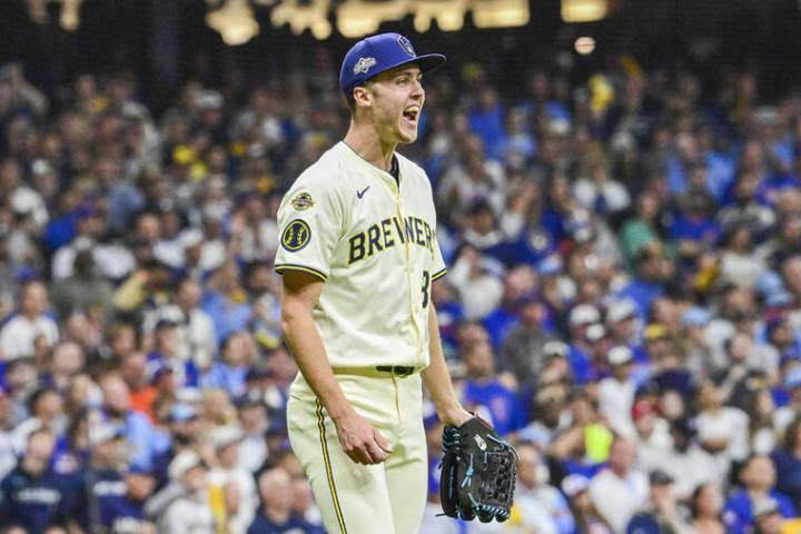 Brewers power past Cubs in Game 5, advance to NLCS vs. Dodgers