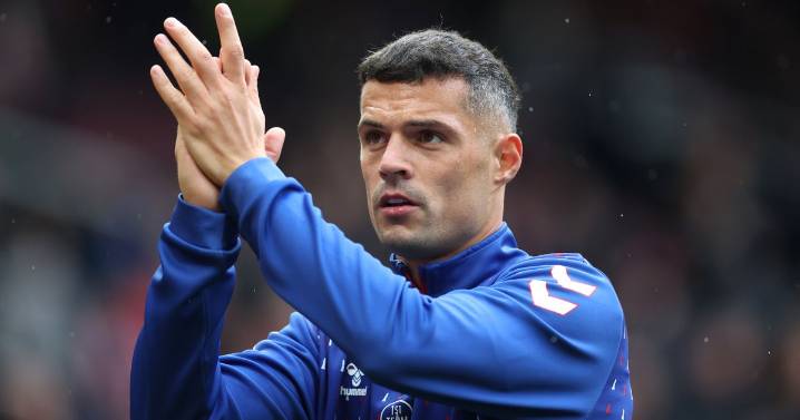 What Granit Xhaka said to Chris Rigg in training 'completely changed' Sunderland star