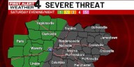 First Alert Weather Day: Strong storm threat this weekend