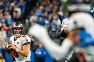‘A lot of that’s on me’: Baker Mayfield owns up to struggles in Lions loss