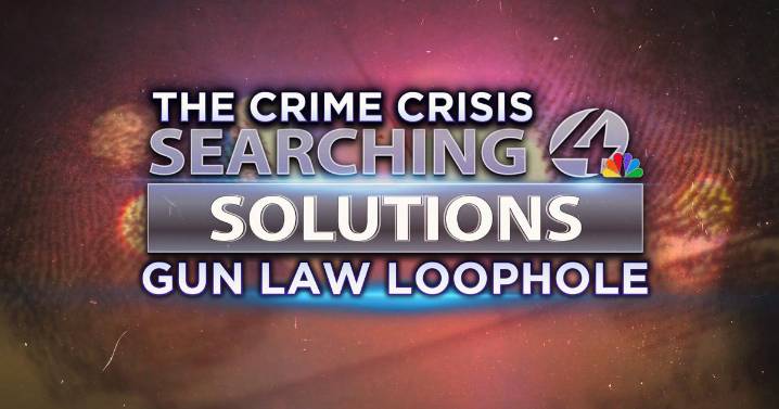 Searching 4 Solutions - The Crime Crisis: Gun law loophole