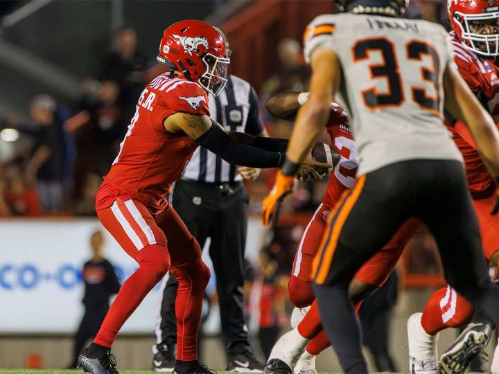 Stamps' Adams Jr. vs. Lions' Rourke takes West semifinal centre stage