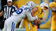 Colts beat Chargers 38-24 for sixth win, snap five