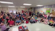 New Hampshire weather school visit: Center Woods Elementary in Weare