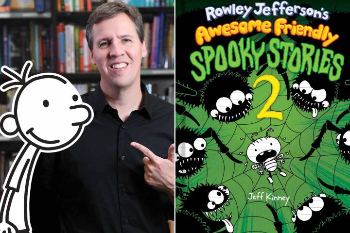 Jeff Kinney Shares New 'Awesome Friendly Spooky Stories' Book (Exclusive)