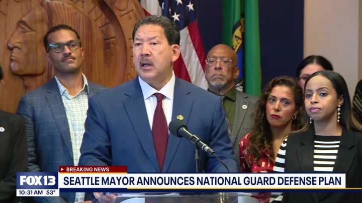 Seattle Mayor Harrell signs executive orders on federal troops