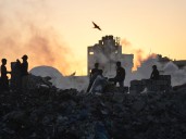 One Palestinian killed as Israeli attacks across Gaza threaten ceasefire
