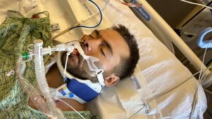 Man suffers brain injury, broken bones after RZR crash lands him in hospital