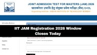 IIT JAM 2026: Registration Process Ends Today; Here's How To Apply
