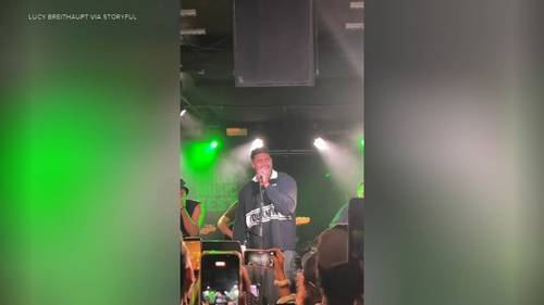 Philadelphia Eagles' Jordan Mailata surprises Philly Music Fest crowd with on