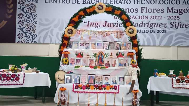 C.B.T.A. No. 5 “Hermanos Flores Magón” celebra el Xantolo