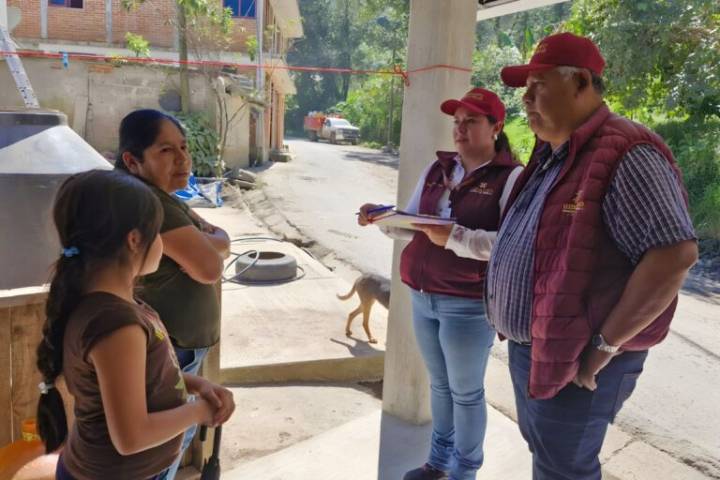 Hidalgo: Así van los censos para los damnificados tras la emergencia por las lluvias