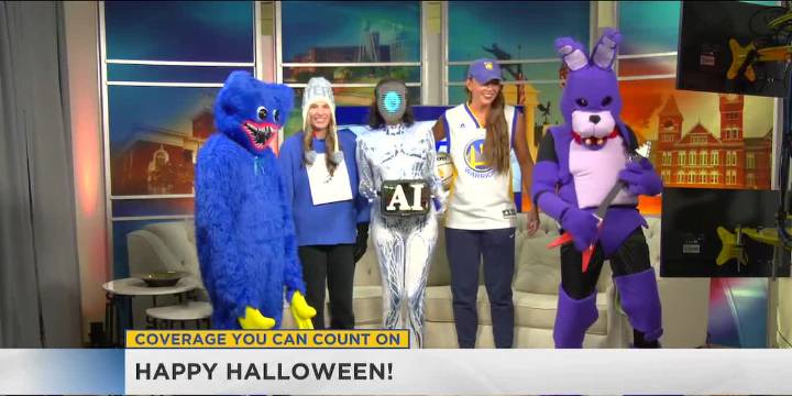 News Leader 9 morning crew shows off Halloween costumes