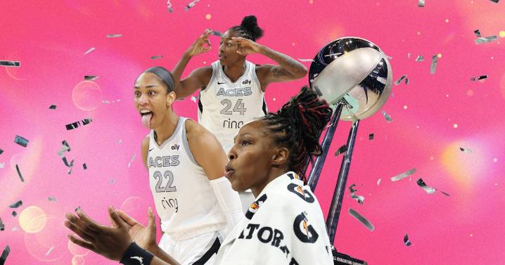 Las Vegas Aces Players On How They're Celebrating The Finals Win